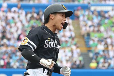 写真：【ソフトバンク】野村勇 パ4位に並ぶ7号に神宮騒然…衝撃の打球