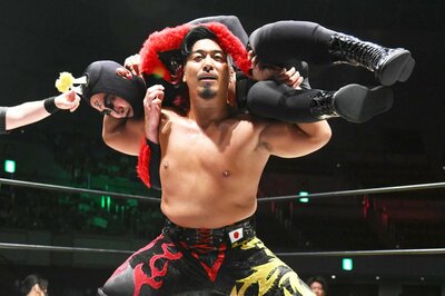 写真：【ドラゴンゲート】鷹木信悟 サプライズ登場で市川粉砕「この