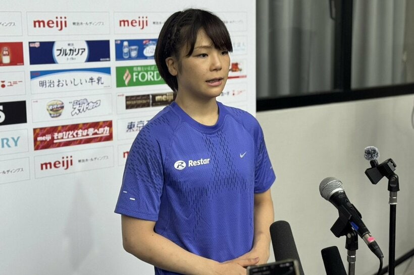 女子５７キロ級で決勝に進出した藤波朱理