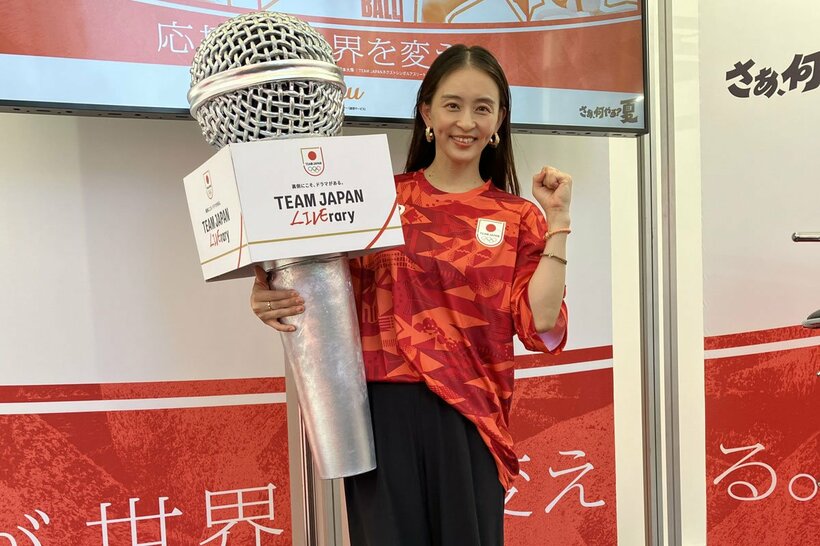 イベントに登場した田中理恵氏