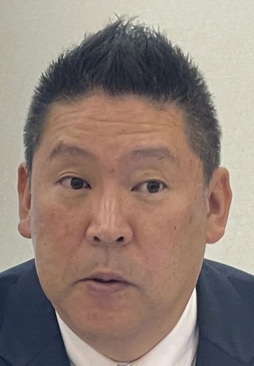  NHK党・立花党首(東スポWeb)