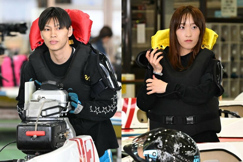 ともに124期の新世代、末永和也(左)と高憧四季