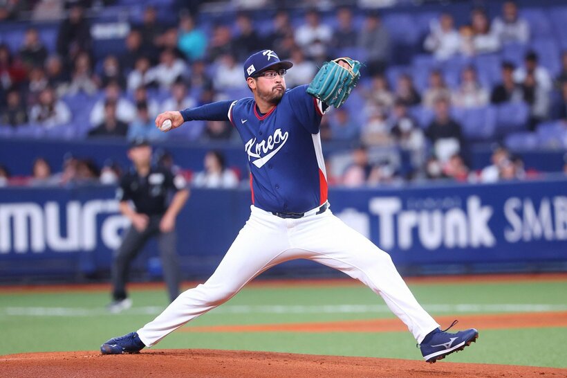 韓国先発のデーン・ダニング