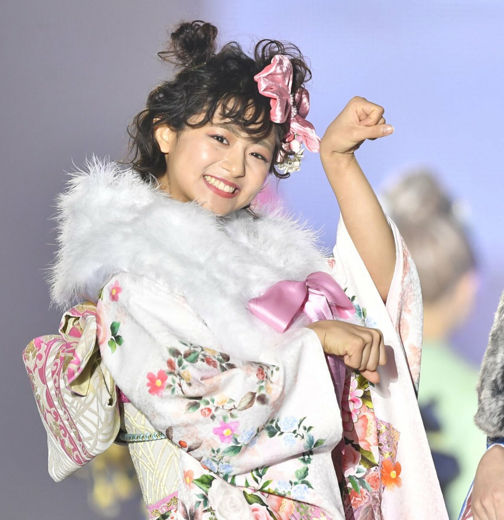 晴れ着姿のすみぽん