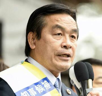  石川県知事選で当選確実となった馳浩氏