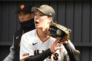 順調な調整を続けている巨人・山崎伊織