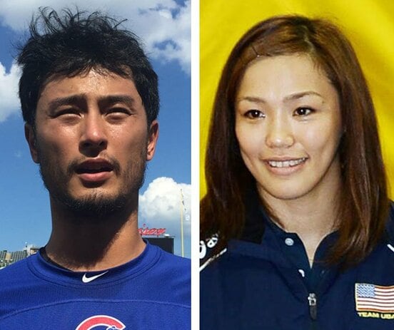  ダルビッシュ㊧のオタクぶりに驚く聖子さん