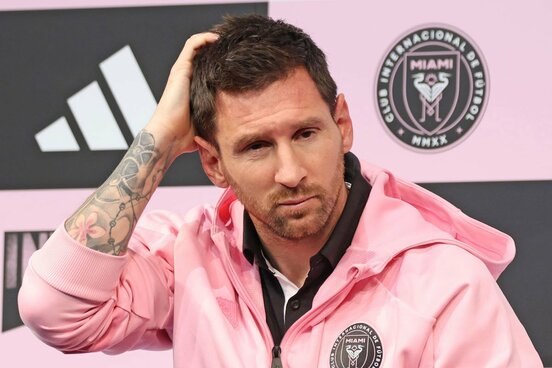 来日したメッシ