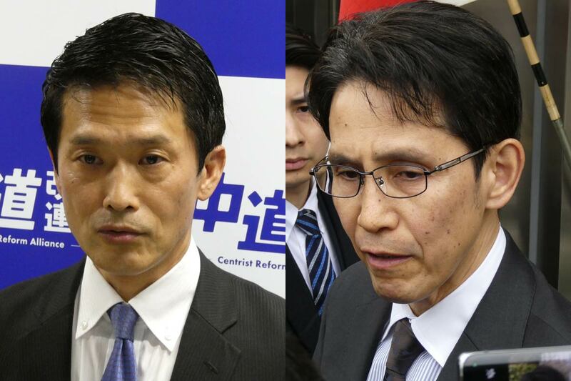 代表選に出馬の意向を示した小川淳也氏と階猛氏