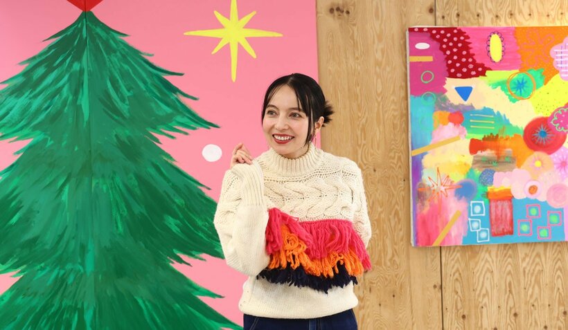 原宿で個展を開催するベッキー