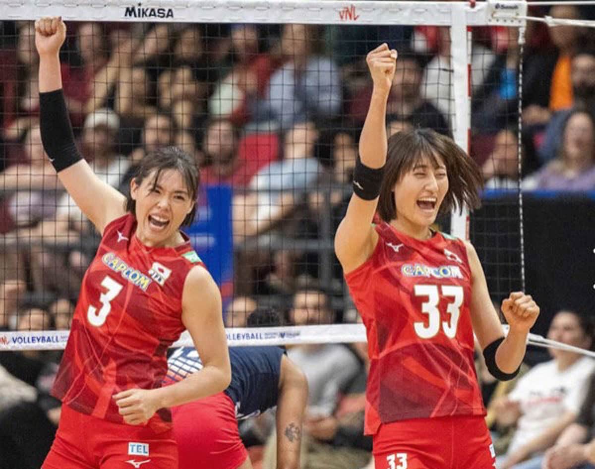写真：【バレーボール】日本が4連勝 秋本美空は初のブロックポイント