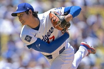 ７勝目を挙げた大谷翔平（ロイター） 
