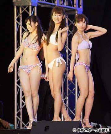 左から石田安奈、阿比留李帆、加藤智子