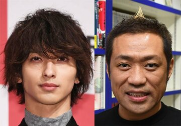  横浜流星（左）とはなわ