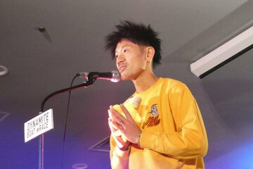 オープニングセレモニーに登場した重木輝彦