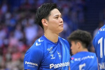 優勝に感無量の大阪Ｂ・西田有志