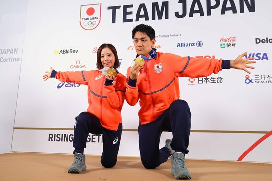 三浦璃来（左）と木原龍一