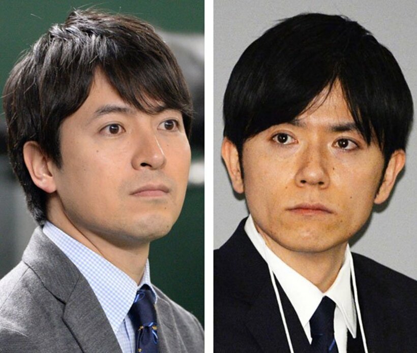  桝アナ㊧と青木アナ