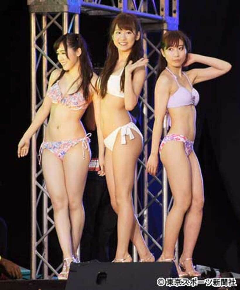 左から石田安奈、阿比留李帆、加藤智子
