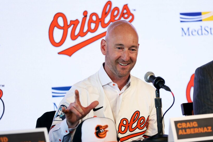 オリオールズの新監督・クレイグ・アルバーナズ氏（ロイター）