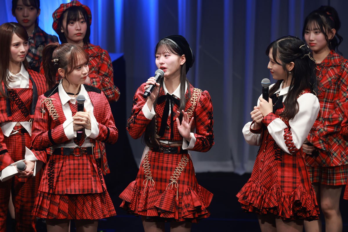 写真：AKB48 5月の春コン開催を発表 新センター・八木愛月は涙で