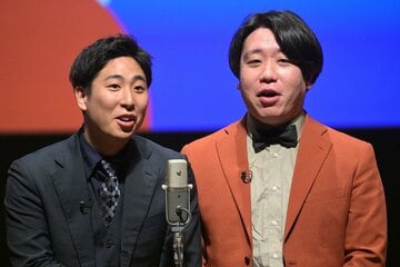 金魚番長の箕輪智征（左）と古市勇介