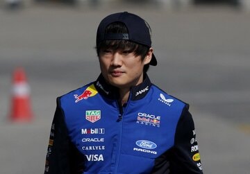 角田裕毅（ロイター）