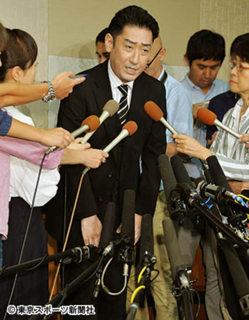 「不徳の致すところ」を連発した中村橋之助