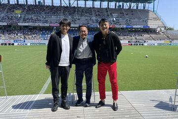 右から武田修宏氏、松木安太郎氏、高橋義希ＳＲＯ