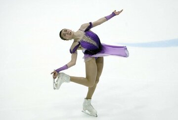  欧州選手権で新記録をマークしたワリエワ（ロイター）