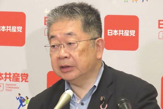 日本共産党の小池晃書記局長