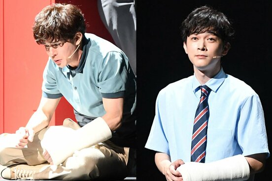 柿澤勇人(左)と吉沢亮