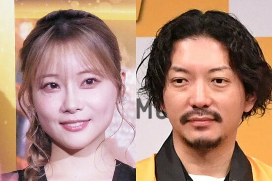 重盛さと美(左)とニューヨーク・嶋佐和也