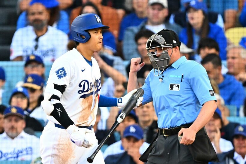 打者として波に乗れていない大谷翔平