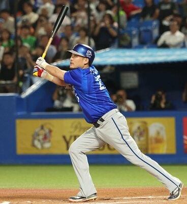 延長10回、代打・筒香嘉智レフトへの犠牲フライで勝ち越し
