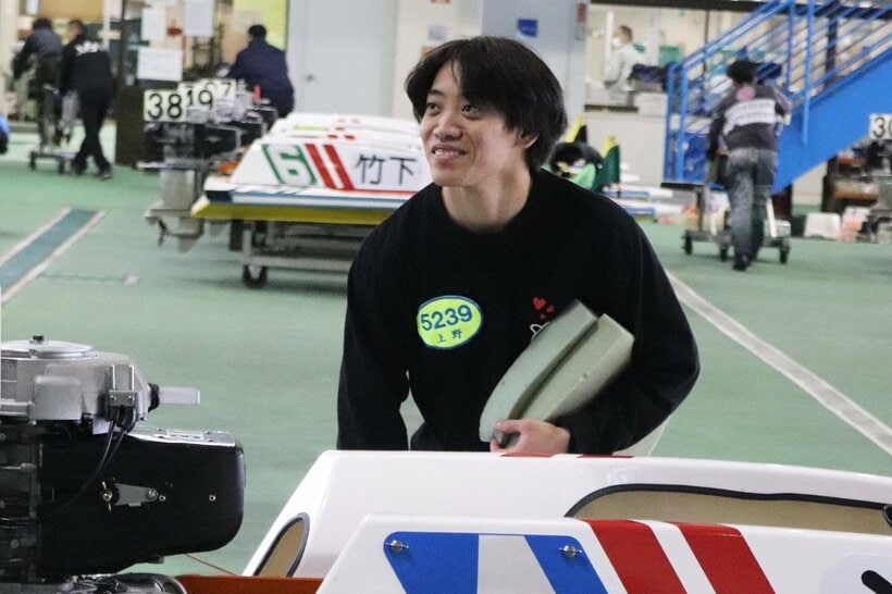 １１Ｒに出場する上野俊樹