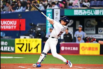 中前打を放ったイ・ジョンフ