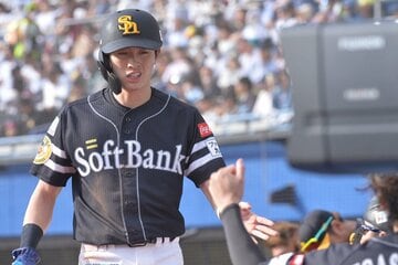 1番打者としての活躍が期待されるソフトバンク・周東佑京