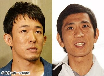 ファンキー加藤（左）と「アンタッチャブル」柴田