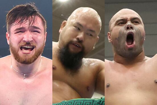 （左から）ニューマン、オーカーン、HENARE