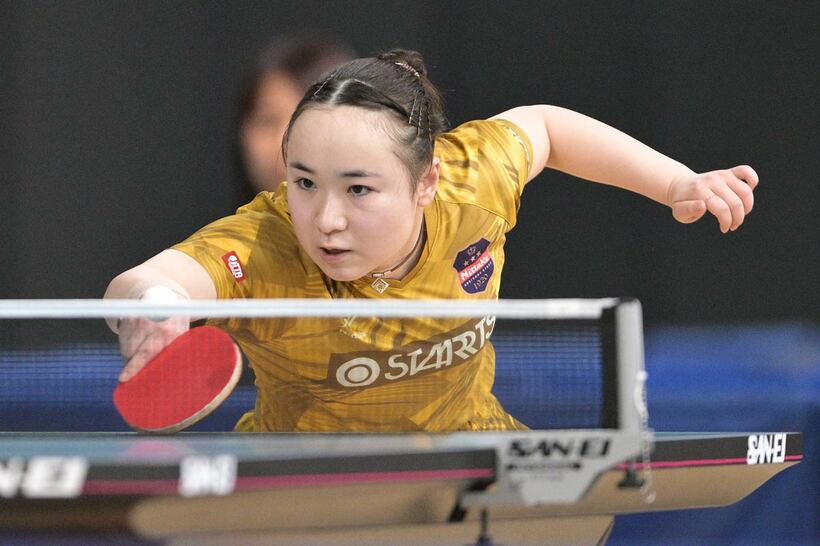 ６回戦で敗れた伊藤美誠