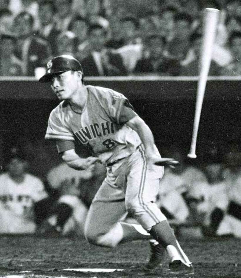  中日時代の江藤慎一(１９６３年６月)