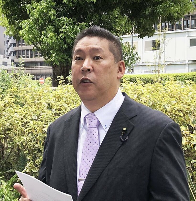  籠池氏の民事裁判を傍聴した立花氏