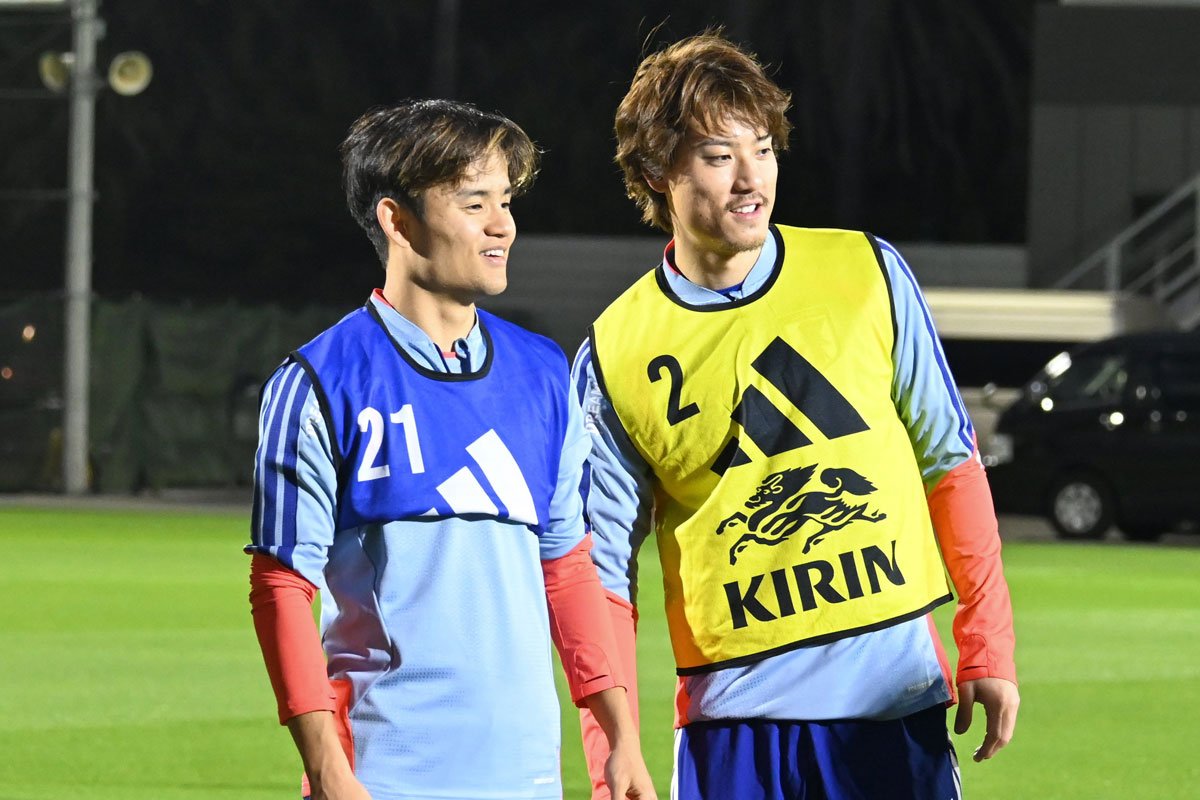 日本代表】久保建英が左足首の不安一蹴！ 休む選択も否定「いけると