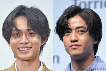 永瀬廉（左）と高橋海人