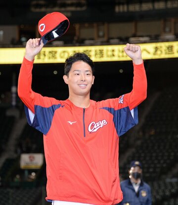  ７回途中まで、阪神打線相手に粘りの投球を見せた広島・玉村（東スポWeb）