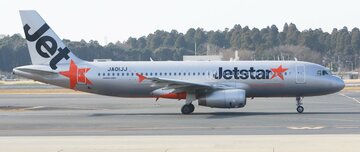 ジェットスター機（写真は16年）