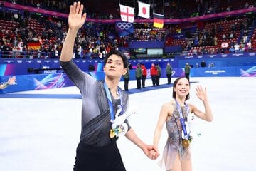 卓越した演技力の〝りくりゅう〟コンビ