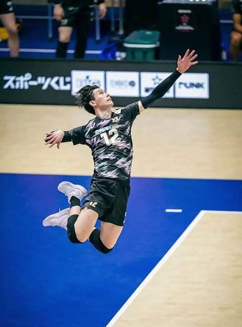 バレーボール】高橋藍がチーム最多14得点 インドに快勝で五輪へ