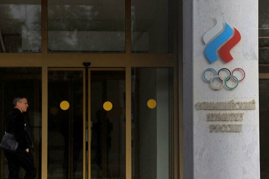 モスクワにあるオリンピック委員会(ロイター)